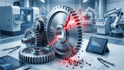 The 7.9% Shock: Navigating the 2026 Contraction in Canadian Mechanical Engineering